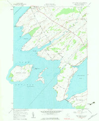 Download a high-resolution, GPS-compatible USGS topo map for Cape Vincent South, NY (1983 edition)