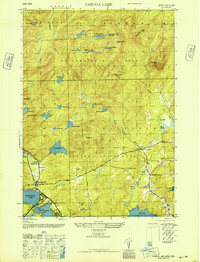 Download a high-resolution, GPS-compatible USGS topo map for Caroga Lake, NY (1946 edition)