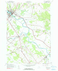 Download a high-resolution, GPS-compatible USGS topo map for Carthage, NY (1991 edition)