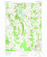 Download a high-resolution, GPS-compatible USGS topo map for Cassadaga, NY (1974 edition)