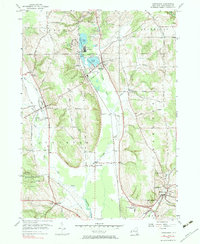 Download a high-resolution, GPS-compatible USGS topo map for Cassadaga, NY (1983 edition)