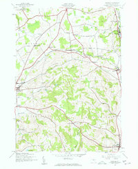 preview thumbnail of historical topo map of Oneida County, NY in 1943