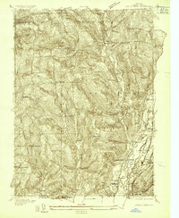 preview thumbnail of historical topo map of Broome County, NY in 1934