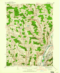 Download a high-resolution, GPS-compatible USGS topo map for Castle Creek, NY (1960 edition)