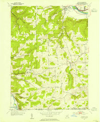 Download a high-resolution, GPS-compatible USGS topo map for Caton, NY (1955 edition)