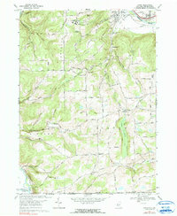 Download a high-resolution, GPS-compatible USGS topo map for Caton, NY (1990 edition)
