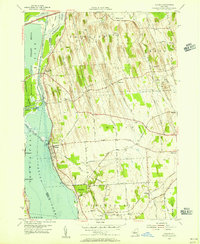 Download a high-resolution, GPS-compatible USGS topo map for Cayuga, NY (1956 edition)