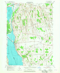 Download a high-resolution, GPS-compatible USGS topo map for Cayuga, NY (1968 edition)