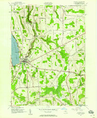Download a high-resolution, GPS-compatible USGS topo map for Cazenovia, NY (1958 edition)