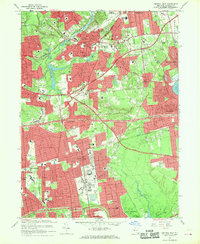 Download a high-resolution, GPS-compatible USGS topo map for Central Islip, NY (1970 edition)