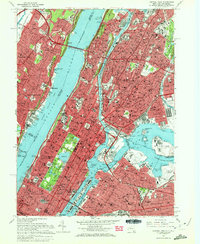 Download a high-resolution, GPS-compatible USGS topo map for Central Park, NY (1972 edition)