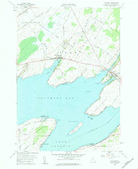 Download a high-resolution, GPS-compatible USGS topo map for Chaumont, NY (1958 edition)