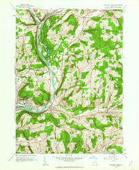 Download a high-resolution, GPS-compatible USGS topo map for Chenango Forks, NY (1963 edition)