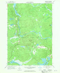 Download a high-resolution, GPS-compatible USGS topo map for Childwold, NY (1971 edition)