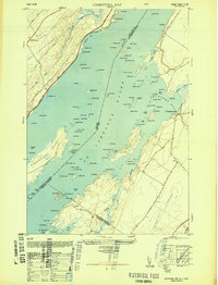 preview thumbnail of historical topo map of St. Lawrence County, NY in 1948