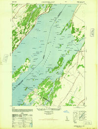 Download a high-resolution, GPS-compatible USGS topo map for Chippewa Bay, NY (1948 edition)