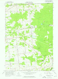 preview thumbnail of historical topo map of Clinton County, NY in 1964