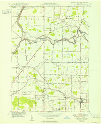 Download a high-resolution, GPS-compatible USGS topo map for Clarence Center, NY (1950 edition)