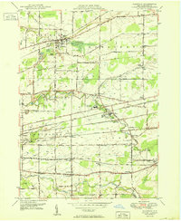 Download a high-resolution, GPS-compatible USGS topo map for Clarence, NY (1950 edition)