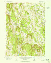 Download a high-resolution, GPS-compatible USGS topo map for Clarksville, NY (1956 edition)