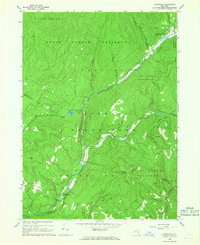 Download a high-resolution, GPS-compatible USGS topo map for Claryville, NY (1968 edition)
