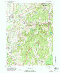 preview thumbnail of historical topo map of Columbia County, NY in 1960