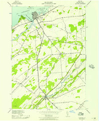 Download a high-resolution, GPS-compatible USGS topo map for Clayton, NY (1957 edition)