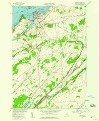 Download a high-resolution, GPS-compatible USGS topo map for Clayton, NY (1960 edition)