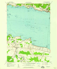 Download a high-resolution, GPS-compatible USGS topo map for Cleveland, NY (1959 edition)