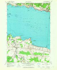 Download a high-resolution, GPS-compatible USGS topo map for Cleveland, NY (1966 edition)