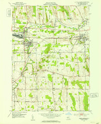 Download a high-resolution, GPS-compatible USGS topo map for Clifton Springs, NY (1953 edition)