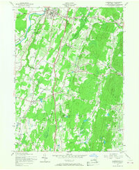 Download a high-resolution, GPS-compatible USGS topo map for Clintondale, NY (1968 edition)