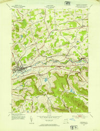 Download a high-resolution, GPS-compatible USGS topo map for Cobleskill, NY (1954 edition)