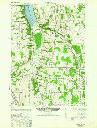 preview thumbnail of historical topo map of Livingston County, NY in 1964