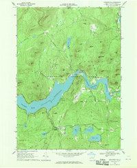 preview thumbnail of historical topo map of Saratoga County, NY in 1966