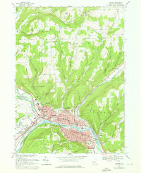 Download a high-resolution, GPS-compatible USGS topo map for Corning, NY (1976 edition)