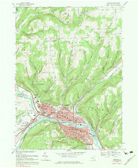 Download a high-resolution, GPS-compatible USGS topo map for Corning, NY (1983 edition)