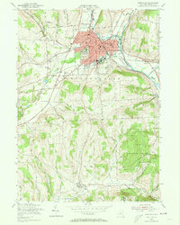 Download a high-resolution, GPS-compatible USGS topo map for Cortland, NY (1973 edition)