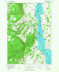 Download a high-resolution, GPS-compatible USGS topo map for Crown Point, NY (1968 edition)