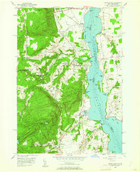 preview thumbnail of historical topo map of Essex County, NY in 1950