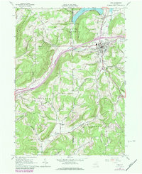 Download a high-resolution, GPS-compatible USGS topo map for Cuba, NY (1984 edition)
