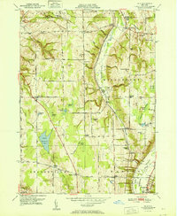 Download a high-resolution, GPS-compatible USGS topo map for Dale, NY (1951 edition)