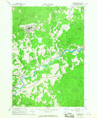 Download a high-resolution, GPS-compatible USGS topo map for Dannemora, NY (1968 edition)