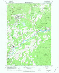 Download a high-resolution, GPS-compatible USGS topo map for Dannemora, NY (1984 edition)
