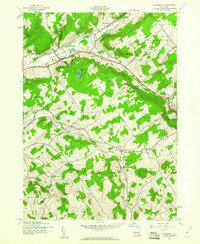 Download a high-resolution, GPS-compatible USGS topo map for Davenport, NY (1960 edition)