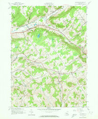 Download a high-resolution, GPS-compatible USGS topo map for Davenport, NY (1973 edition)