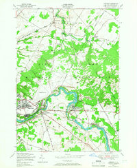 Download a high-resolution, GPS-compatible USGS topo map for Deferiet, NY (1967 edition)