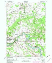 Download a high-resolution, GPS-compatible USGS topo map for Deferiet, NY (1983 edition)