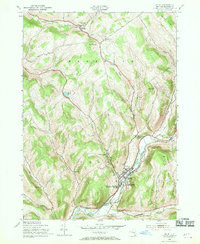 Download a high-resolution, GPS-compatible USGS topo map for Delhi, NY (1970 edition)