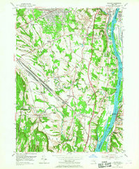 Download a high-resolution, GPS-compatible USGS topo map for Delmar, NY (1967 edition)